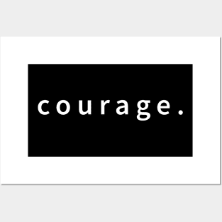 Courage Unleashed: A Design for Resilience Posters and Art